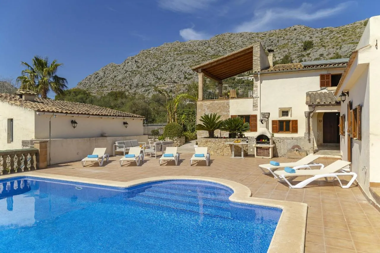 Villa Sa Font / Les Cases De La Font Pollença Spanien